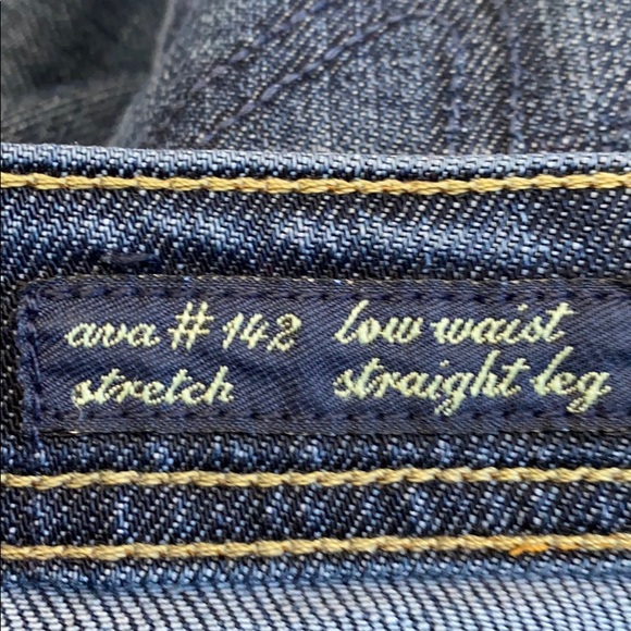 CITIZENS OF HUMANITY Ava Low Rise Strt Leg Jeans Orig Sz 31, altered smaller - Picture 11 of 15